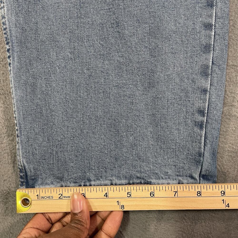 Levi’s 550 Jeans Light Wash Men’s 42x29 Relaxed Fit Straight Leg Denim - Picture 3 of 10